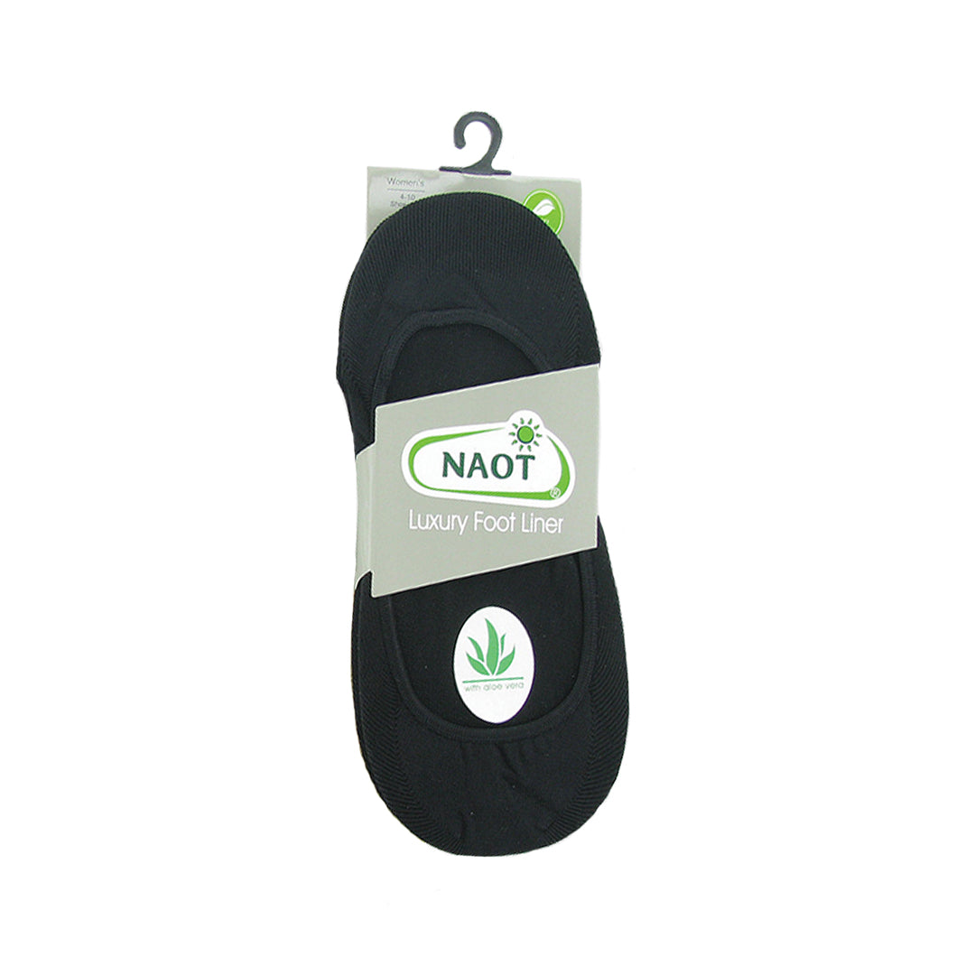 NAOT Women's No Show Sock Liner#color_black