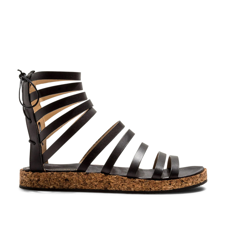 Tardana 3211 Gladiator Handcrafted Sandal#color_black