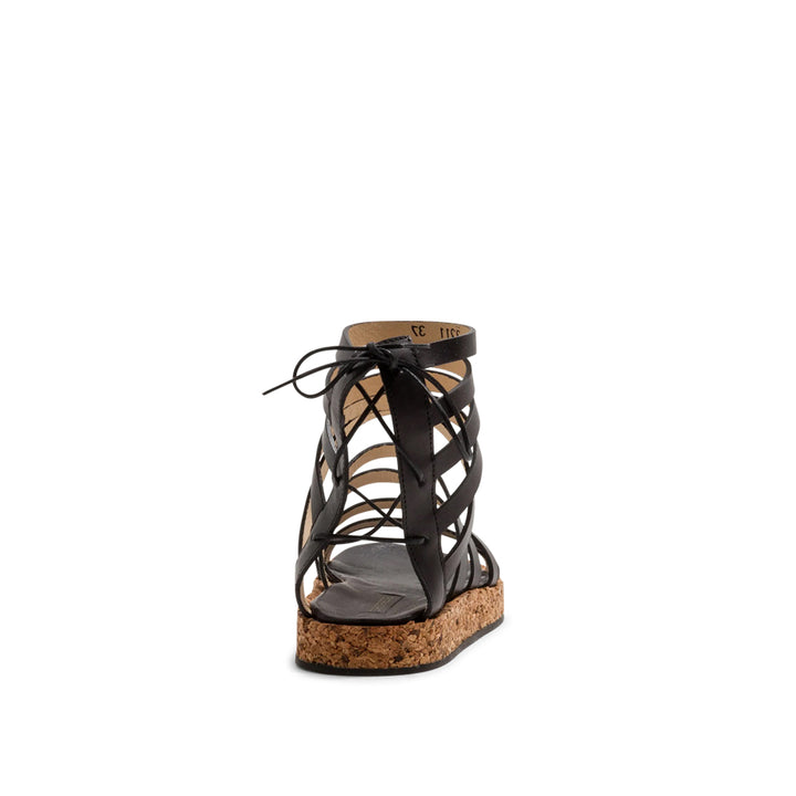 Tardana 3211 Gladiator Handcrafted Sandal#color_black