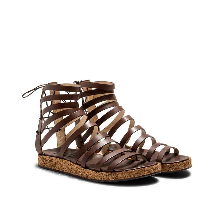 Tardana 3211 Gladiator Handcrafted Sandal#color_brown