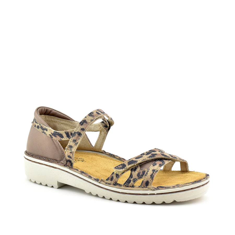 NAOT Tatiana Sandal Soft Stone Cheetah