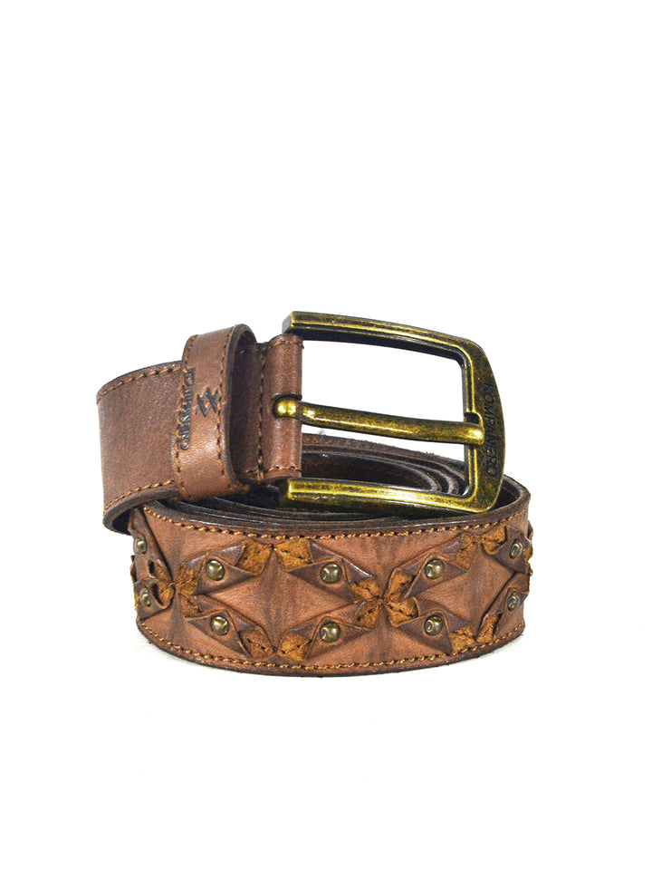 KOMPANERO Oakleigh Belt#color_cognac