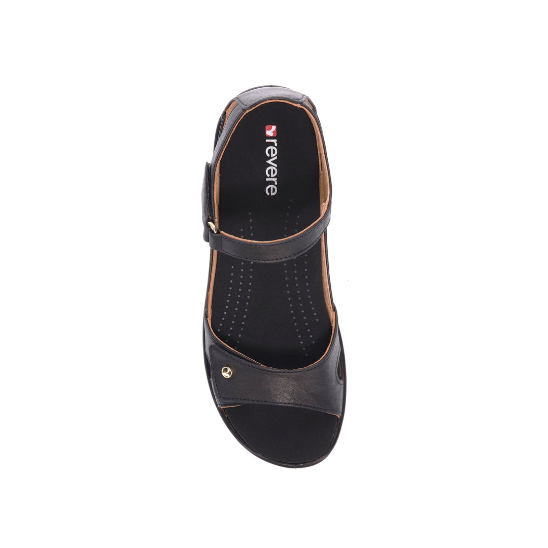 REVERE Portofino Sandal#color_onyx