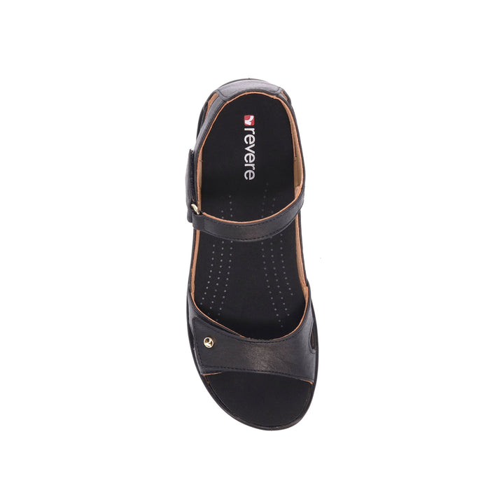 REVERE Portofino Sandal#color_onyx