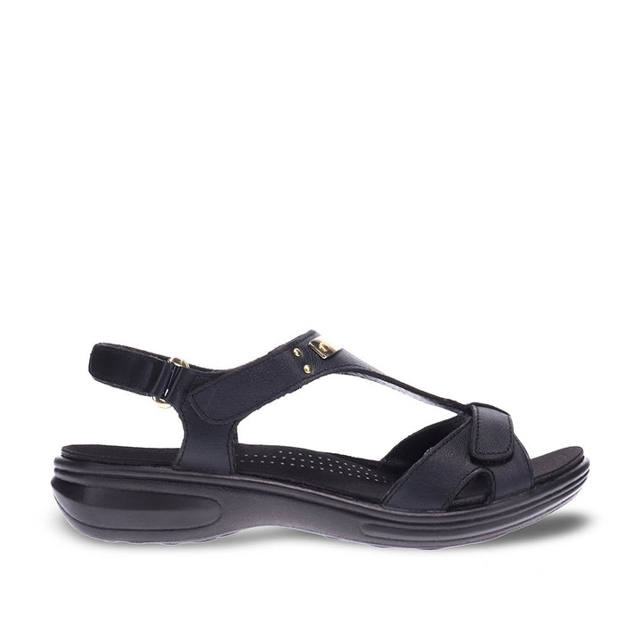 REVERE Santa Monica Sandal#color_black
