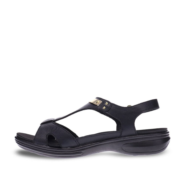 REVERE Santa Monica Sandal#color_black