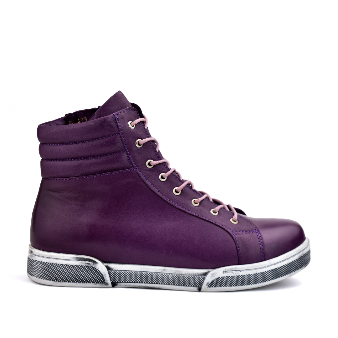 RILASSARE Tang High-Top Sneaker#color_plum