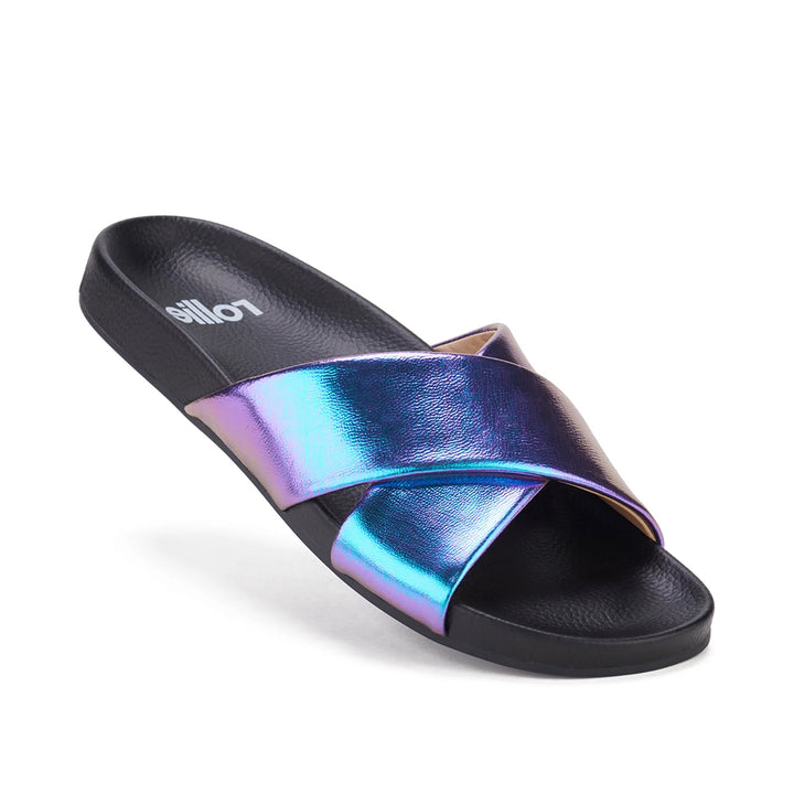 ROLLIE Tide Cross Slide#color_purple-chrome
