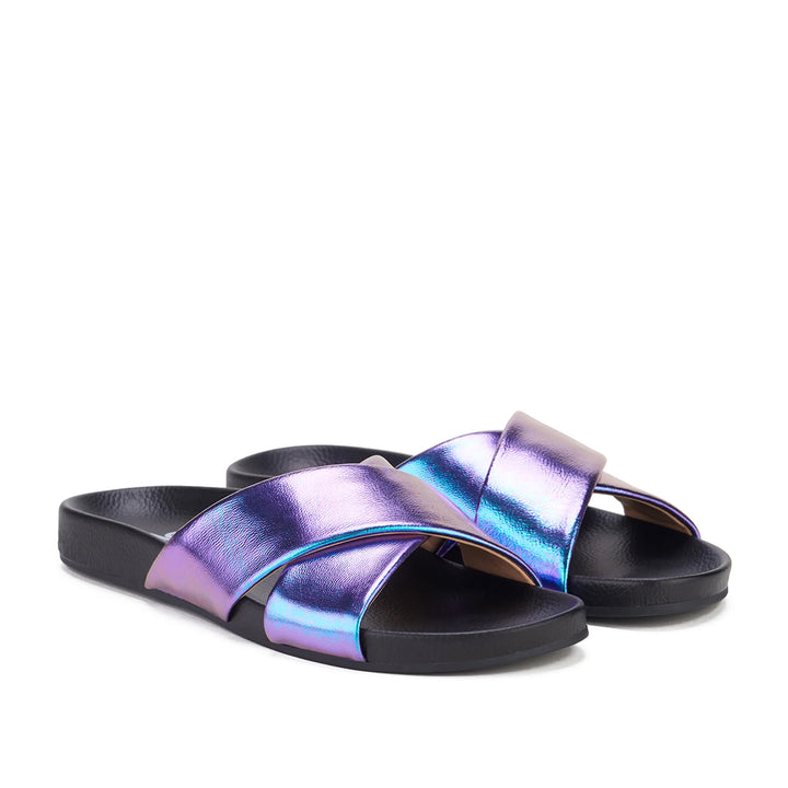 ROLLIE Tide Cross Slide#color_purple-chrome