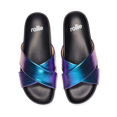 ROLLIE Tide Cross Slide#color_purple-chrome