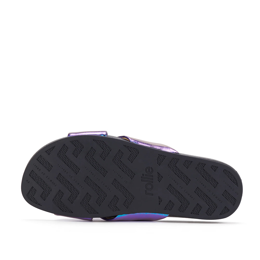 ROLLIE Tide Cross Slide#color_purple-chrome