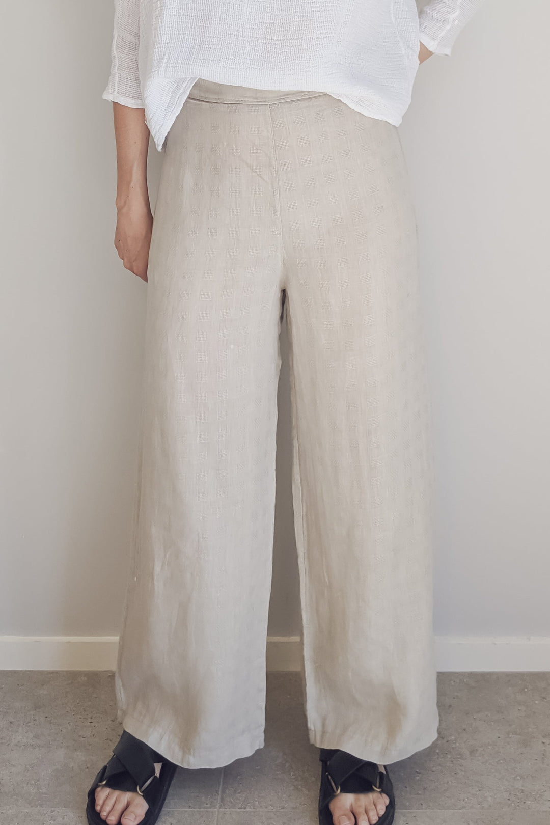 COSTA VITA Scarlett Linen Pant#color_stone