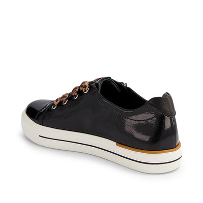 ZIERA Audry Lite Sneaker#color_black-black-patent