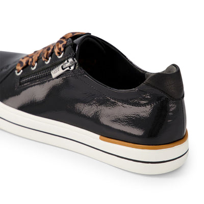 ZIERA Audry Lite Sneaker#color_black-black-patent