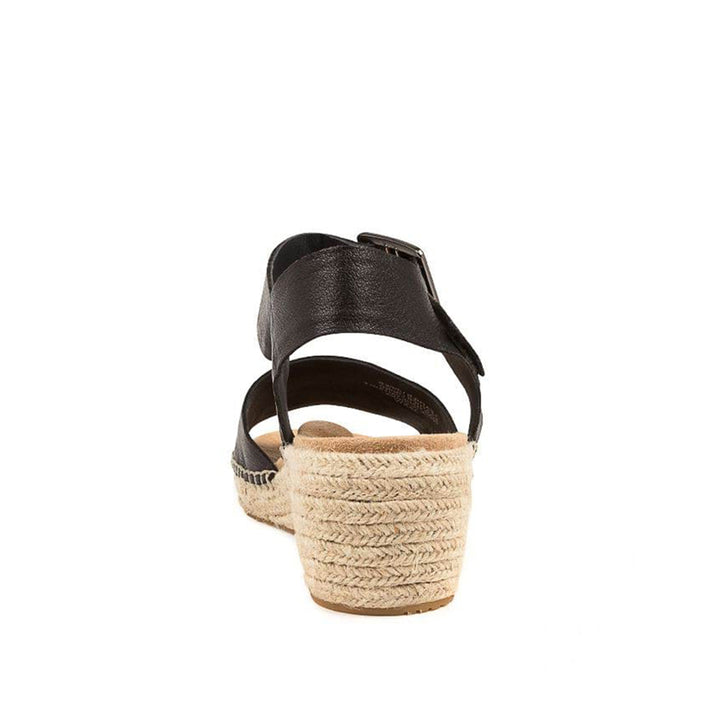 ZIERA Kraig Espadrille Wedge#color_black-leather
