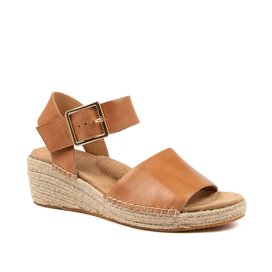 ZIERA Kraig Espadrille Wedge#color_tan