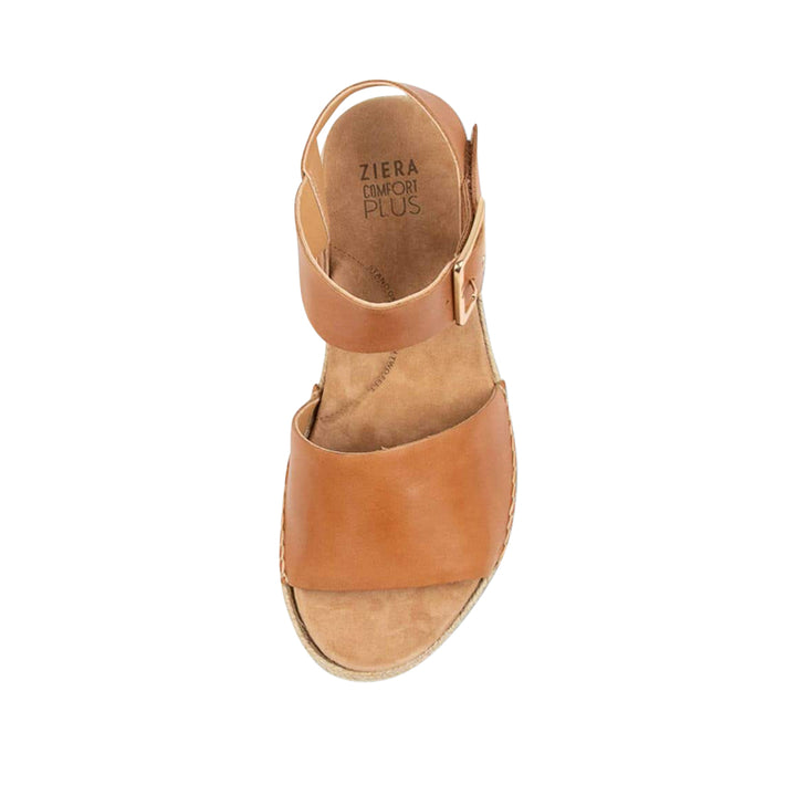 ZIERA Kraig Espadrille Wedge#color_tan