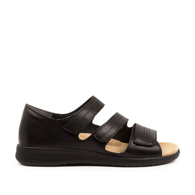 ZIERA Bardot Sandal#color_black